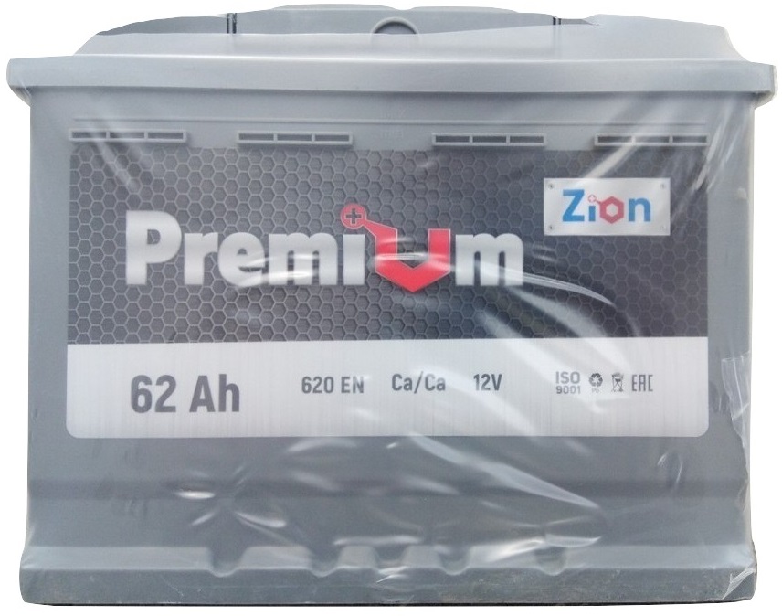 Аккумулятор ZION Premium 6СТ-62.0