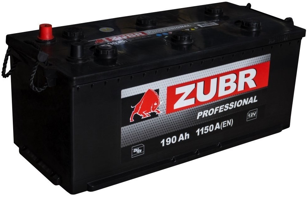 Аккумулятор ZUBR Professional 6СТ-190.3