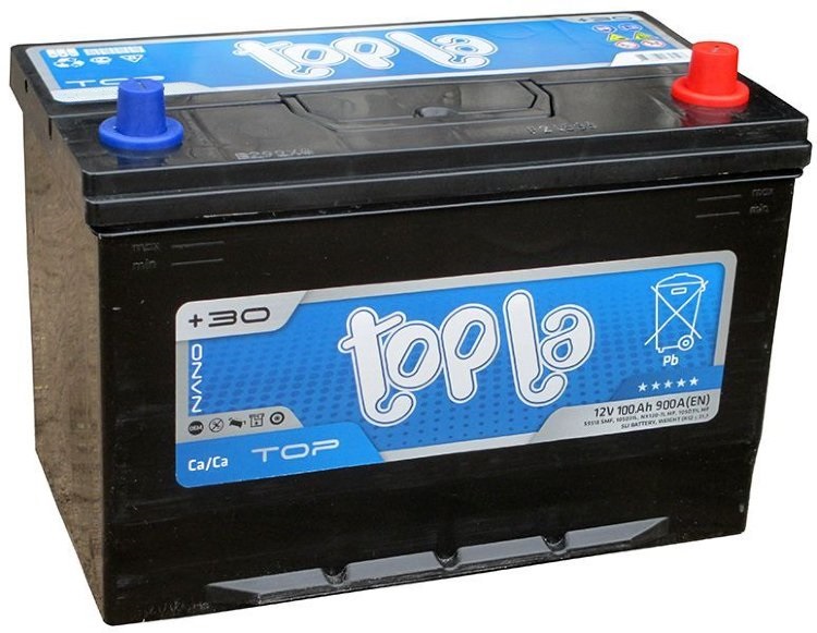 Аккумулятор TOPLA Top sealed JIS 6СТ-100.0