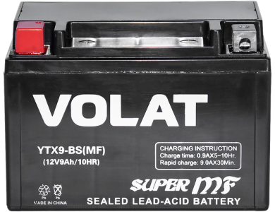Аккумулятор VOLAT MF 12V9.1 (YTX9-BS)