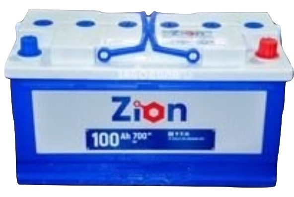 Аккумулятор ZION 6СТ-100.0