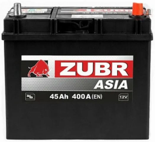 Аккумулятор ZUBR Ultra Asia 6СТ-45.0