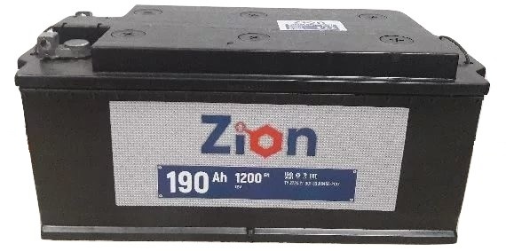 Аккумулятор ZION 6СТ-190.3
