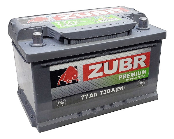 Аккумулятор ZUBR Premium 6СТ-77.0