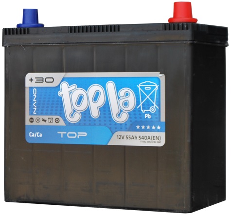 Аккумулятор TOPLA Top sealed JIS 6СТ-55.0