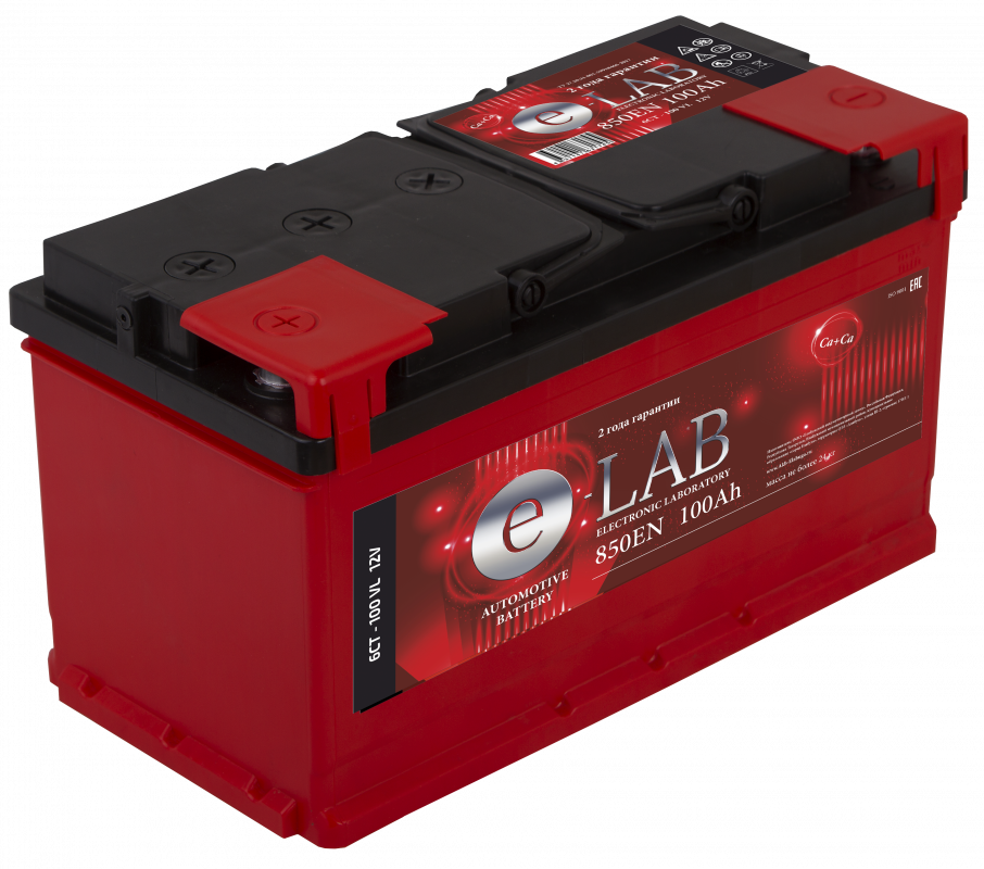 Аккумулятор E-LAB 6СТ-100.1