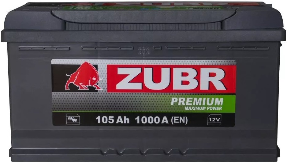 Аккумулятор ZUBR Premium 6СТ-105.0