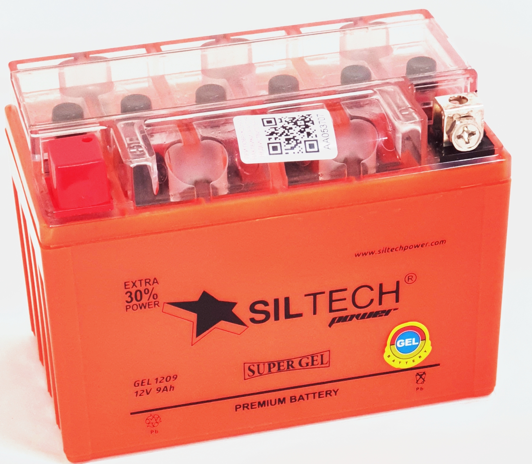 Аккумулятор SILTECH GEL 12V9.1 (YTX9-BS)