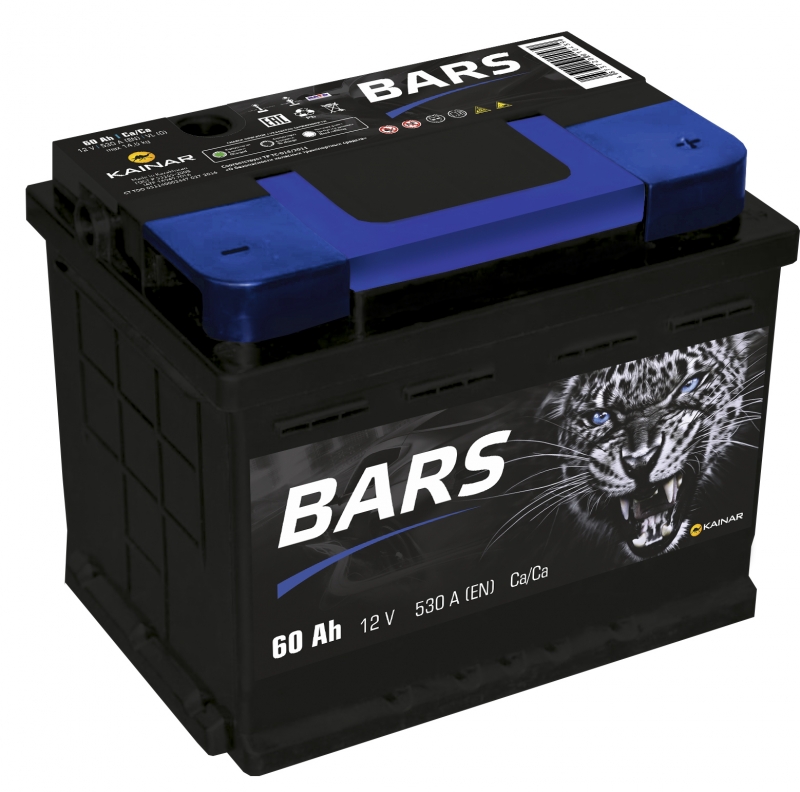 Аккумулятор BARS 6СТ-60.0