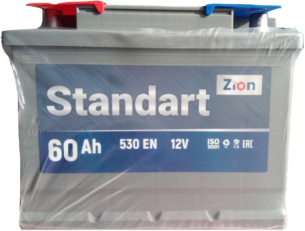 Аккумулятор ZION Standart 6СТ-60.1