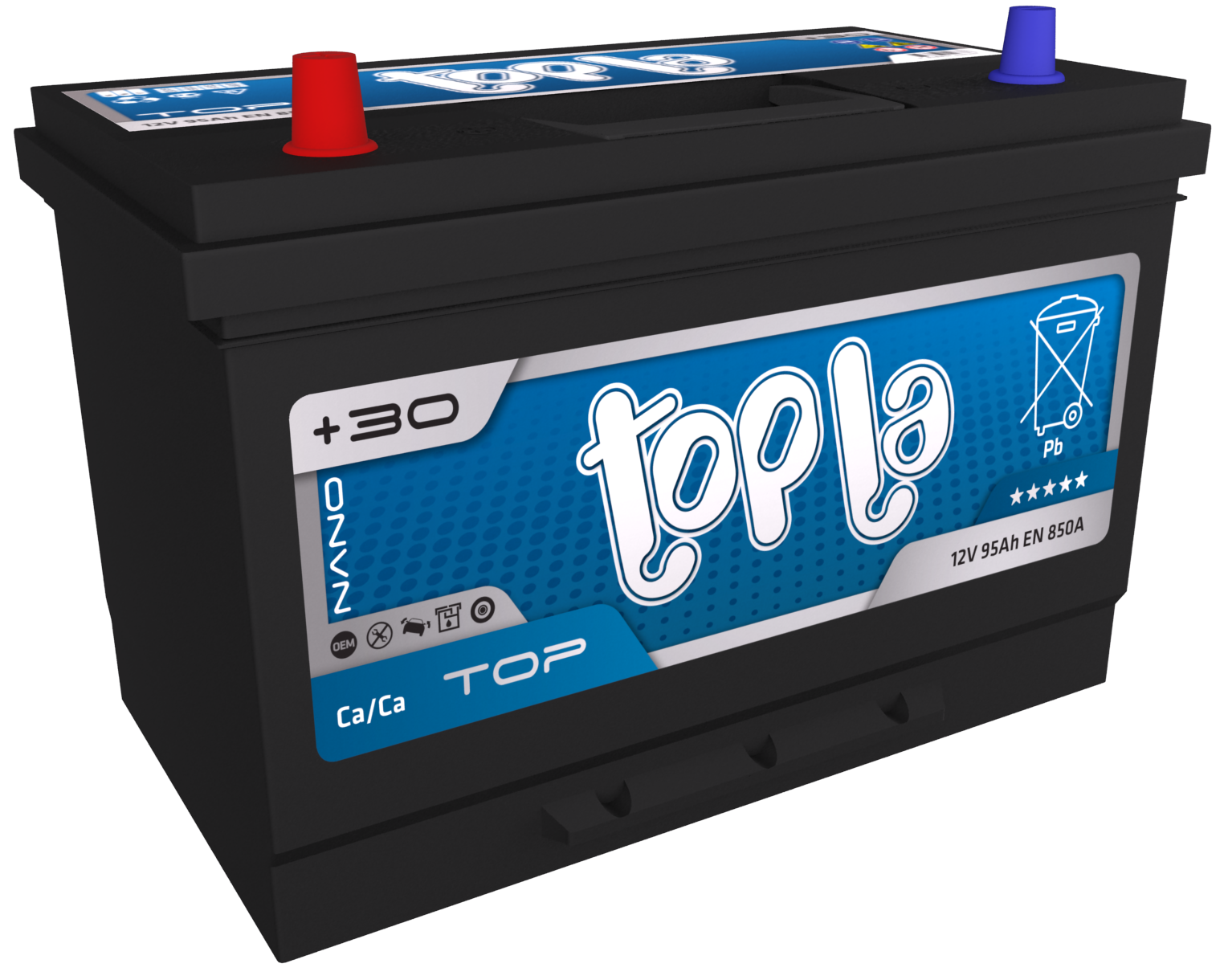 Аккумулятор TOPLA Top sealed JIS 6СТ-95.1