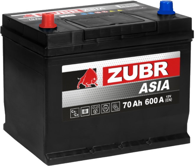 Аккумулятор ZUBR Ultra Asia 6СТ-70.1