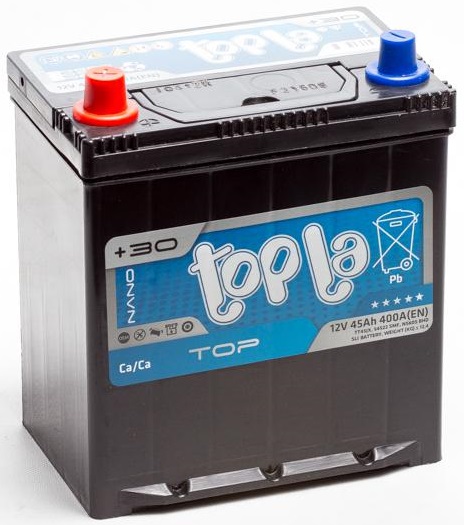 Аккумулятор TOPLA Top sealed JIS 6СТ-45.1
