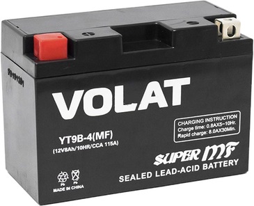 Аккумулятор VOLAT MF 12V8.1 (YT9B-4)