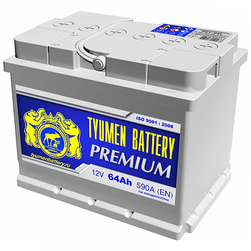 Аккумулятор TYUMEN Premium 6СТ-64.1