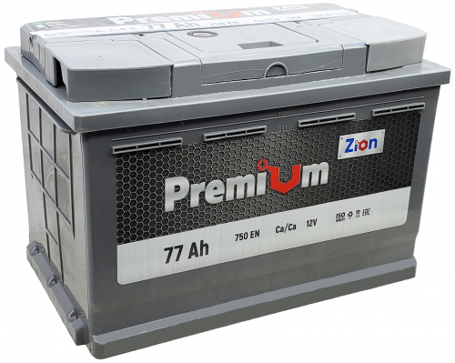Аккумулятор ZION Premium 6СТ-77.1