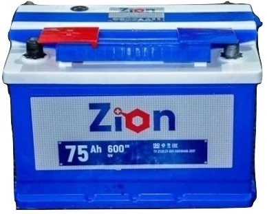 Аккумулятор ZION 6СТ-75.1